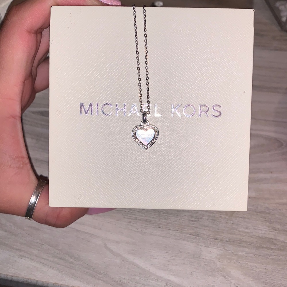 Michael Kors Heart Pendant Necklace